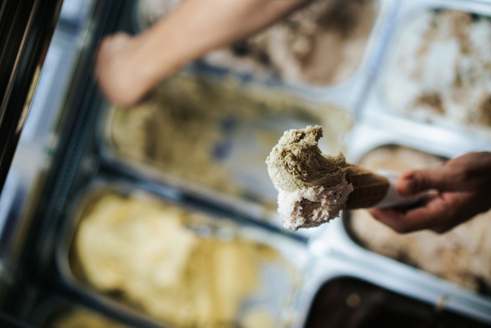 gelato foto coppetta